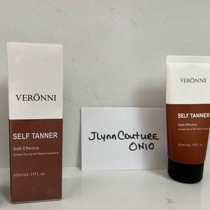 VERONNI Self Tanner Lotion for Face and Body-Organic Organic Sunless Tanning